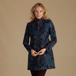 ジャケット・アウター PAISLEY PATTERN JACQUARD COAT Paisley jacquard jacket in multicoloured - Chloe | Mytheresa