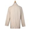 Cream Monty Keel Linen Chore Jacket
