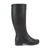 Black Le Chameau Giverny Jersey Lined Boots