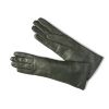 Green Leather Nappa Gloves