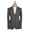 Blue T.ba Tweed Single Vent Jacket