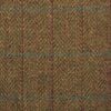 Brown Blue T.Ba Tweed Swing Jacket