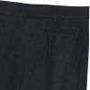 Navy Tailored Loden Pencil Trouser