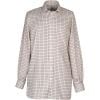 Wine Navy Medium Check Tattersall Shirt