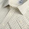 Brown Green Small Tattersall Shirt