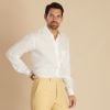 White Vintage Linen Shirt