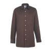 Chocolate Brown Royal Brushed Shirt