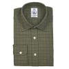 Olive Green Bath Check Shirt