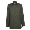 Olive Puppy Tooth Check Shirt