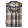 Grey Kent Short Sleeve Shirt