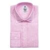 Pink Kinbane Linen Stripe Shirt