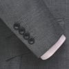 Charcoal 10oz Double Breasted Sharkskin Suit