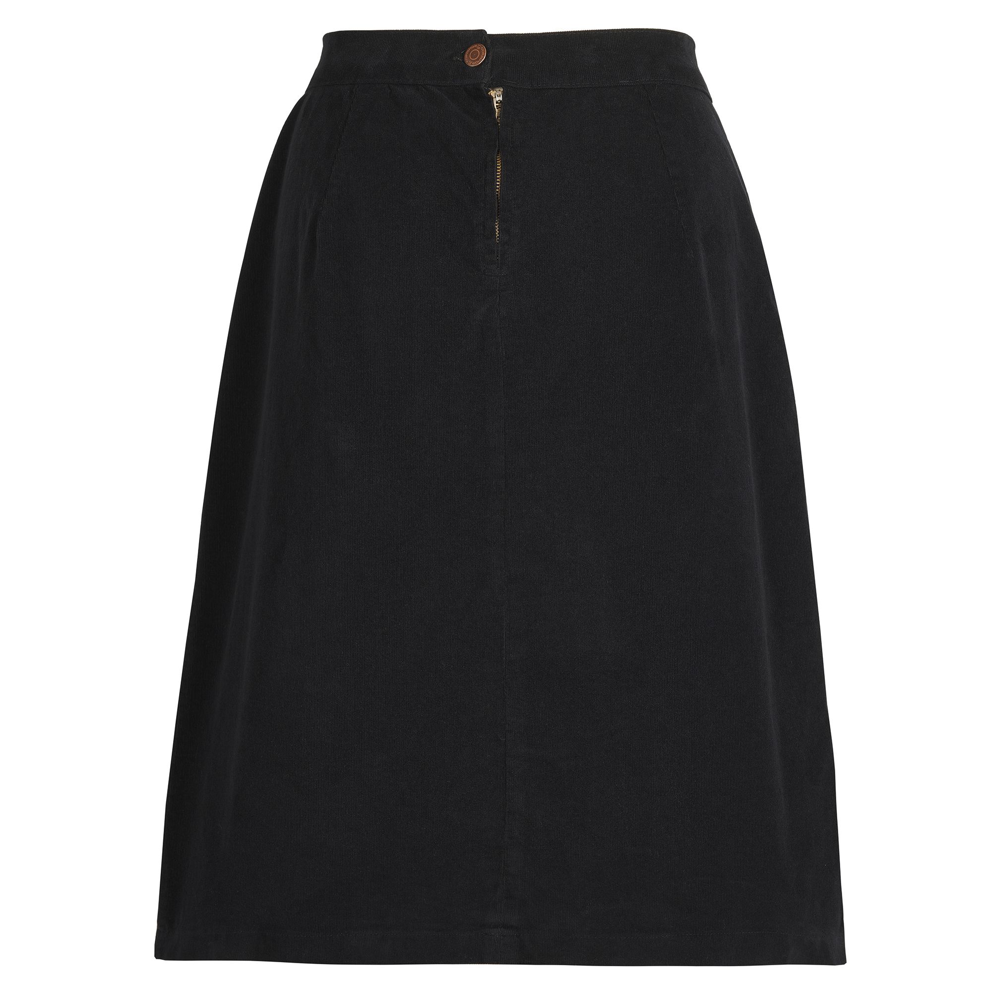 Black Needlecord Pleated Skirt | Ladies Country Clothing | Cordings US