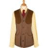 Brown Hunting Tweed Shooting Waistcoat
