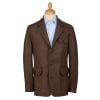 Chocolate Coogan Herringbone Jacket