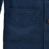 Navy Eirinn Linen Chore Jacket