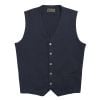 Navy Merino Waistcoat