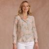Lilac Pastel Archive Crepe Shirt made with Liberty fabric