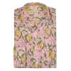 Lemon Blossom Crepe de Chine Shirt made with Liberty Fabric