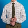 Blue Pink Large Overcheck Tattersall Shirt 