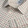 Green Wine Medium Check Tattersall Shirt