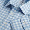 Blue Gingham Brushed Shirt