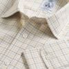 Blue Brown Fine Tattersall Shirt