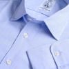 Blue Preston Prince of Wales Poplin Shirt 