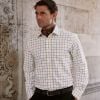 Pale Blue Large Overcheck Tattersall Shirt