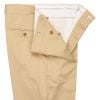 Khaki Thomas Gabardine Suit Trousers