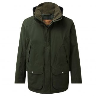 Cordings Schoffel Forest Green Snipe Coat Main Image
