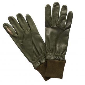 Cordings Green Leather Shooting Gloves (Left Handed) Main Image