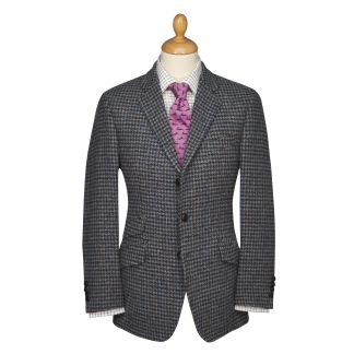 Cordings Grey Hebrides Harris Tweed Jacket Main Image