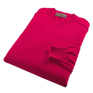 Cordings Red Cotton Crew Neck Dif ferent Angle 1