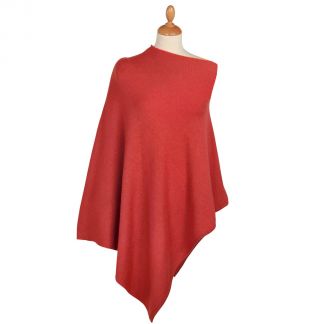 Cordings Pink Nepalese Cashmere Poncho Main Image