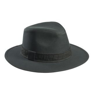 Cordings Green Wax Cotton Drifter Hat Main Image