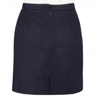 Cordings Loden Navy Short Skirt Different Angle 1
