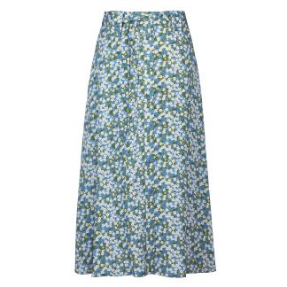 Cordings Mitsy Print Belted A-Line Skirt Main Image