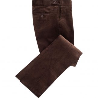 Cordings Brown Corduroy Trousers Main Image