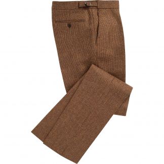 Cordings Brown Hunting Tweed Trousers Main Image