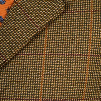 Cordings Sporting Check Tweed Waistcoat Dif ferent Angle 1