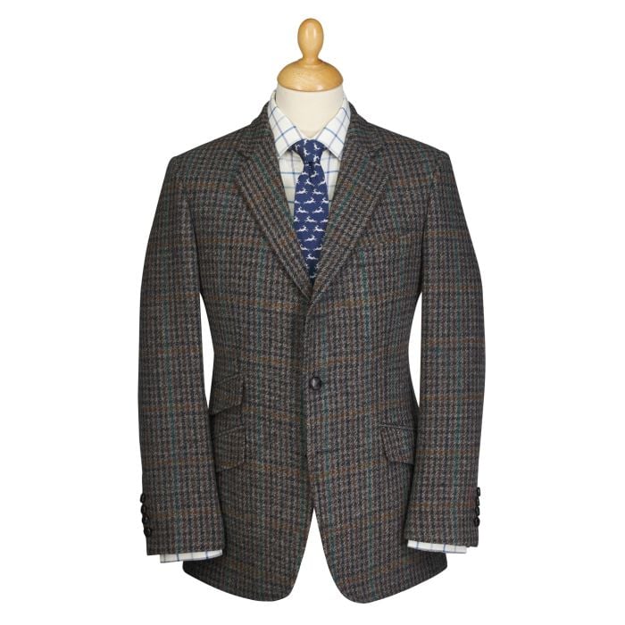 Grey Jura Harris Tweed Jacket