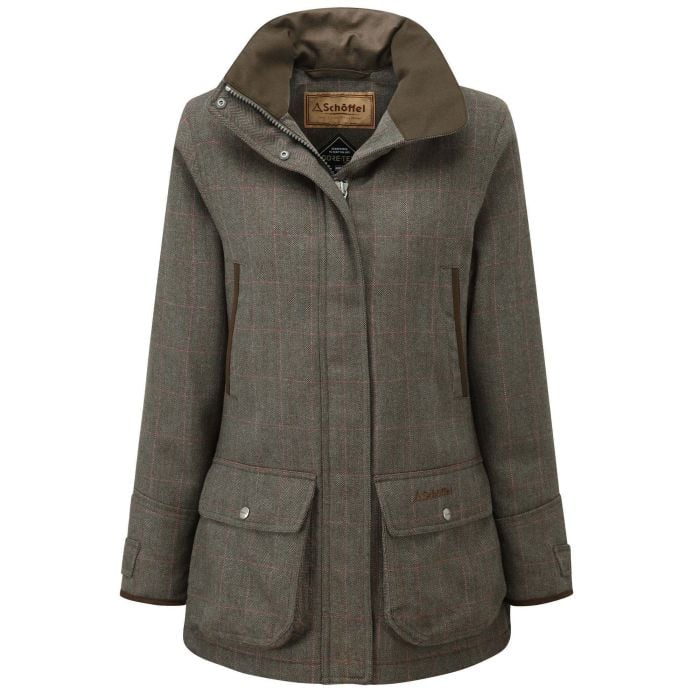 Schoffel Cavell Tweed Field Coat