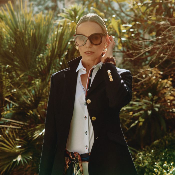Navy Blazer with Double Vent 