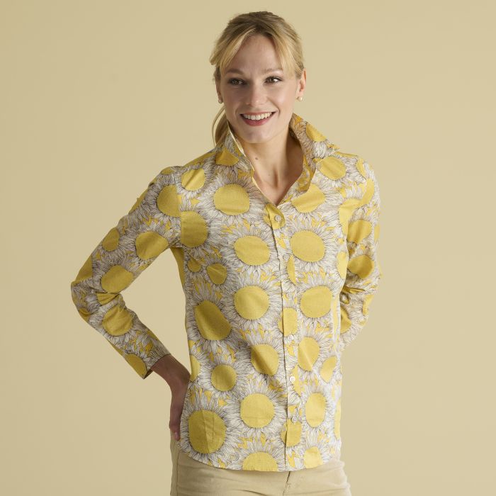 Hello Sunshine Shirt made with Tana Lawn™