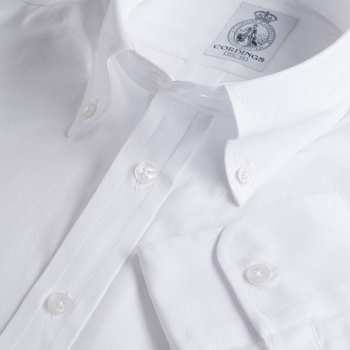 White Button Down Chambray Shirt