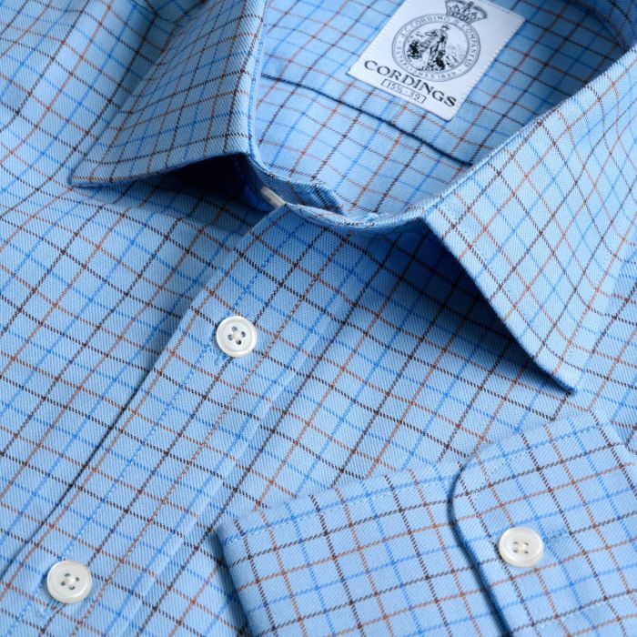 Blue Cresta Tattersall Shirt