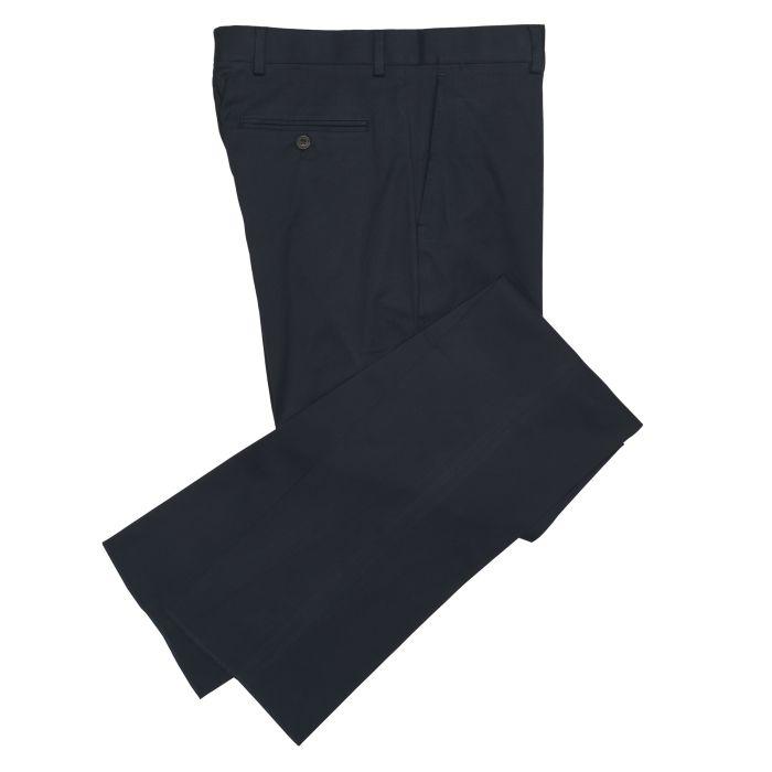 Mid Navy Lightweight Chino Trousers