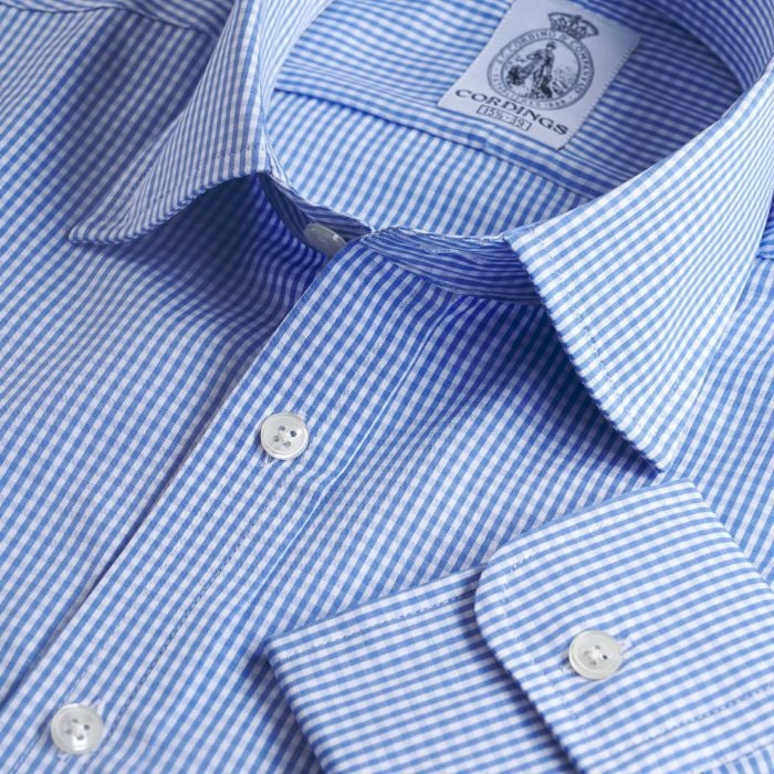 Blue Holt Gingham Poplin Shirt