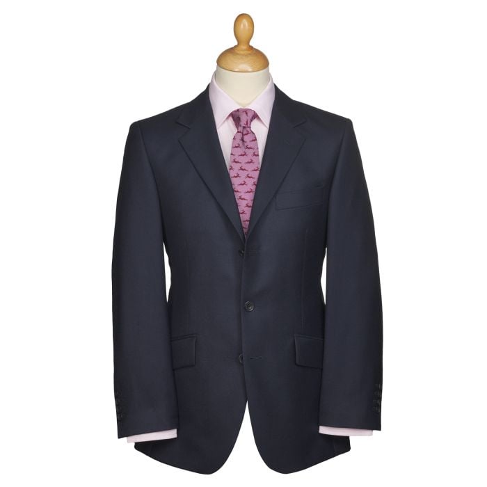 Navy 11oz Three Button Twill Suit